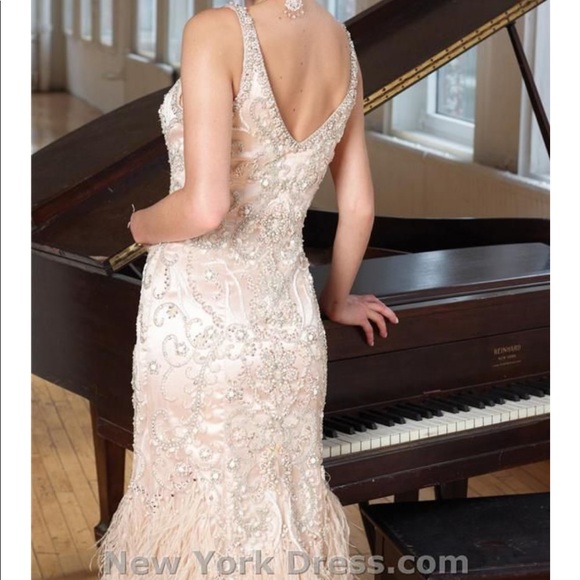 Terani couture evening dress 11212Gl - Picture 2 of 8